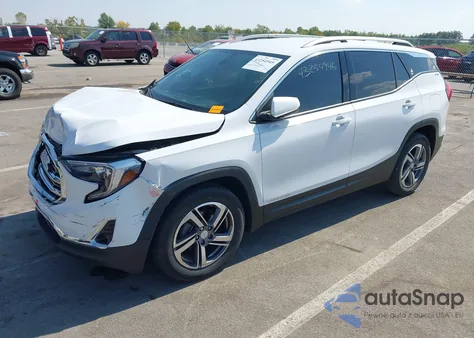 2020 GMC Terrain Slt из США, поврежденный, VIN 3GKALPEVXLL333343